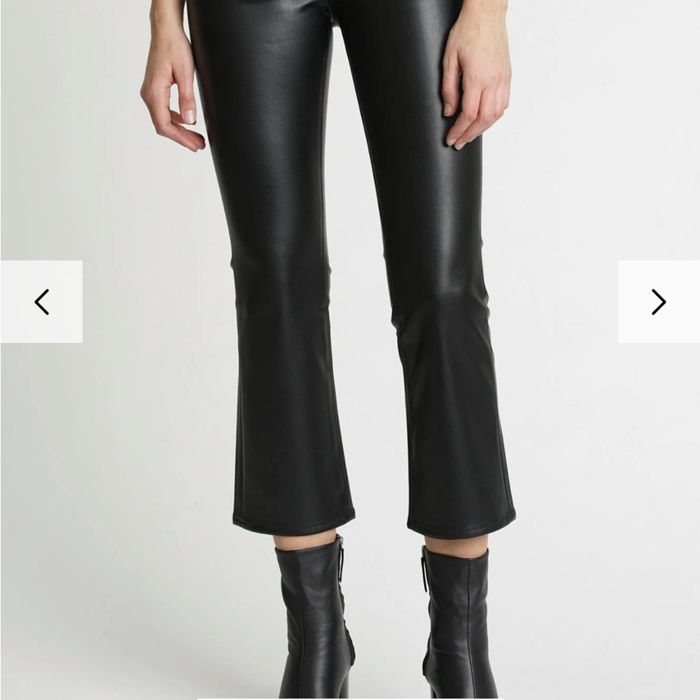 Pistola Lennon Black Faux Leather Pants